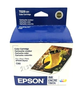 Epson T029 201 Color Ink Cartridge New Sealed Expired 2008 - Picture 1 of 6