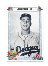JOHNNY PODRES 1990 DODGERS TARGET # 628 **FREE SHIPPING**