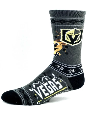 Las Vegas Golden Knights Hockey Sweater Christmas Holiday Crew Socks Cover