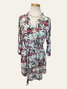 Posh Peanut | XL | Robe Ultrasoft Maternity Nursing Labor Delivery Floral - Picture 1 of 7