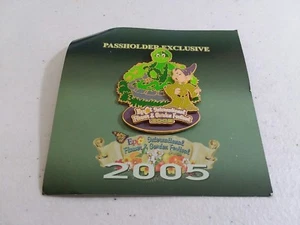 NEW Pin Disney EPCOT Flower & Garden Festival Passholder Exclusive 2005 LE 3000 - Picture 1 of 3