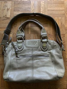 Bolso de mano GEORGE GINA & LUCY cuero marrón grisáceo - Imagen 1 de 10