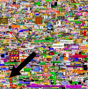 100 Pixels on MillionDollarHomepage.com linked to AskTheMoldExpert.org - Picture 1 of 4