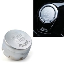 "Start/Stop Ignition Button for BMW [See Compatibility] -SILVER - MODEL "B"