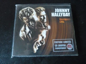 CD MAXI DIGIPACK 2 TITRES "JOHNNY HALLYDAY : QUELQUES CRIS" - Picture 1 of 2