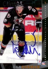 2000-01 Calgary Hitmen Autographed #1 Dan Ehrman