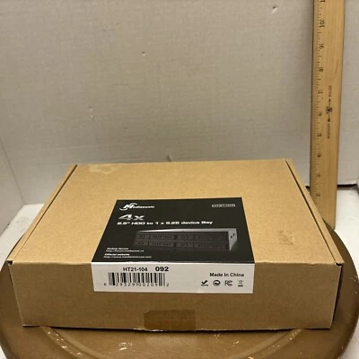 mediasonic 2.5 hdd to 1 x 5.25 device bay ht21-104 mobile rack back plane a073 - Image 1 of 4