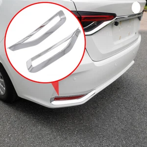 Chrome Tail Rear Fog Light Lamp Cover Trim Moulding For Toyota Corolla 2019-2022 - Picture 1 of 7