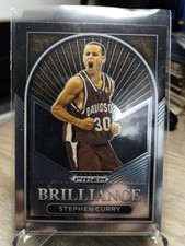 Stephen Curry 2023-24 Prizm Draft Picks Brilliance Insert #18 Warriors 