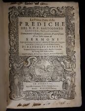 Lantana: La prima [-terza] parte delle prediche..pubblicati con i Sermoni, 1585