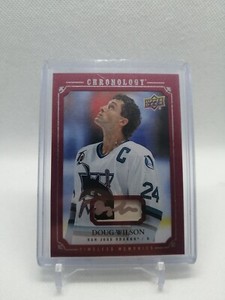 2019 20 UPPER DECK CHRONOLOGY TIMELESS MEMORIES STICK AUTO DOUG WILSON