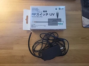 Nintendo 64 RF UV SWITCH NUS-A-RS NUS 009 Japón Super Famicom VENDEDOR DE EE. UU. - Imagen 1 de 4