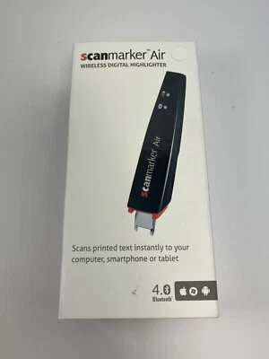 Scanmarker Air Pen Wireless Digital Highlighter Scanning WHITE - New Open Box - Image 1 of 2