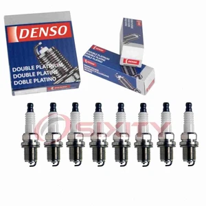 8 pc Denso Platinum Long Life Spark Plugs for 2004 Jaguar XKR 4.2L V8 is - Picture 1 of 5