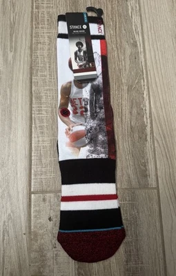 STANCE Julius Erving DR. J NBA Legends Socks Size L/XL (9-13) Large Basketball - Image 1 of 4