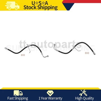 Línea de manguera de freno delantero Sunsong 2 piezas para Kia Optima 2011 2012 2013 2014 2015 Foto 1 de 4