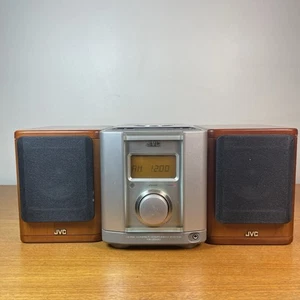JVC FS-2000GD AM/FM Radio Clock CD Compact Audio System w/ Cord Works - Picture 1 of 8