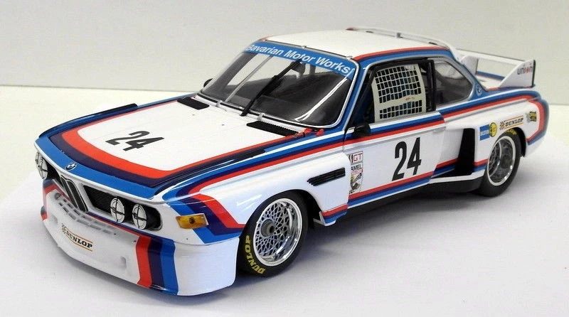 Minichamps 1/18 Scale 180 752924 - BMW 3.5 CSI 6H Riverside '75 Posey - Image 1 of 4