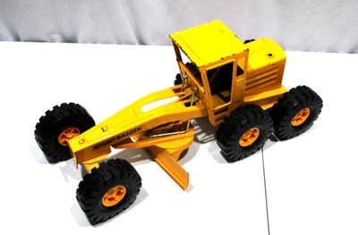 Vintage Yellow Nylint Grader Construction Equipment Vehicle Tractor Large 1/64 - Image 1 of 4