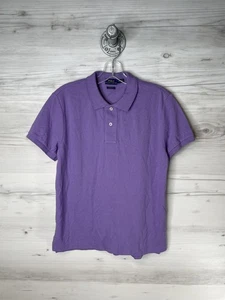 Polo Ralph Lauren Poloshirt Damen Medium Lila Classic Fit Piqué Baumwolle Golf - Bild 1 von 12