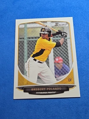 Gregory Polanco 2013 novato RC Bowman #BP79 Foto 1 de 2