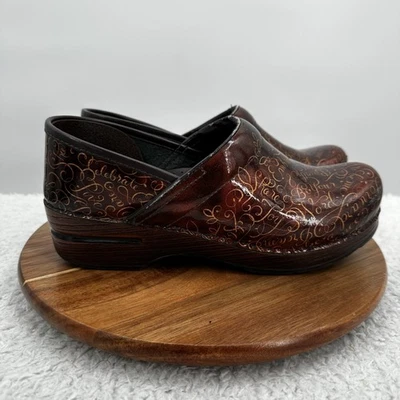 Dansko Shoes Womens US 9 39 Brown Limited Edition 30th Anniversary Clogs Leather - Image 1 of 4