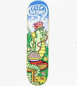 Flip Tom Penny Lazy Daze Hookah Caterpillar 8.0 Skateboard Deck - Picture 1 of 1