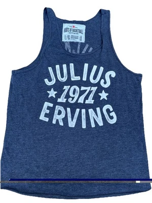 Camiseta sin mangas de baloncesto Roots of Fight para hombre L gris Julius Erving Rucker Harlem Foto 1 de 4