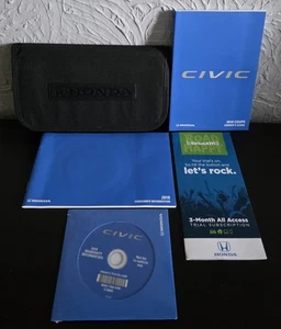 2018 HONDA CIVIC COUPE OWNERS MANUAL "18 YEARS ON EBAY" - Picture 1 of 1
