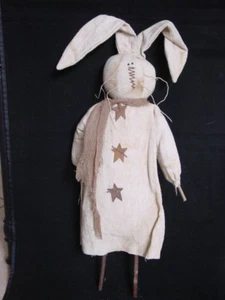 Colgante de Pared Honey & Me Bunny ~ Conejo ~ Pascua Estilo Primitivo E203 NUEVO - Imagen 1 de 7