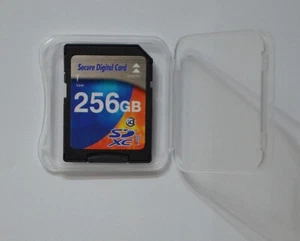 256 GB SD XC Speicherkarte SDXC Karte UHS 1 für Digital Kamera Nikon D5100 - Bild 1 von 2