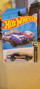 HOT WHEELS SUPER CUSTOM - 1969 Copo Corvette Retro Racers w/Real Tires - Picture 1 of 3