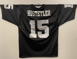 Vintage LA/OAKLAND RAIDERS #15 JEFF HOSTETLER Logo Athletic Replica JERSEY NWT - Picture 1 of 6