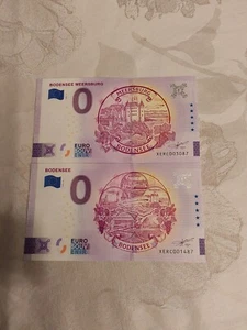 0€-Schein 2er Set Bodensee - Bild 1 von 1