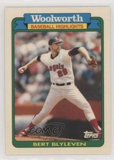 1990 Topps Woolworth Baseball Highlights (Box Set) Bert Blyleven #7 HOF