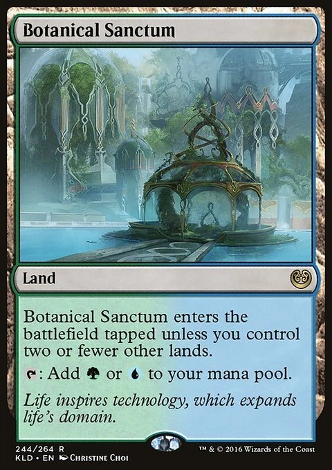 Magic The Gathering Botanical Sanctum (244/291) Kaladesh LP Magic The Gathering Magic The Gathering Foto 1 de 1