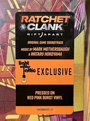 Mark Mothersbaugh - Ratchet & Clank Rift 2 LP Video Game Soundtrack Vinyl Record - Image 1 of 2