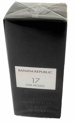 Banana Republic 17 Oud Mosaic Eau De Parfum 0.5oz Unisex Nuevo Sellado Foto 1 de 3