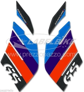 ADHESIVO 3D PROTECCIÓN LATERAL COMPATIBLE MOTO BMW GS R1200 ADVENTURE desde 2006 - Imagen 1 de 2