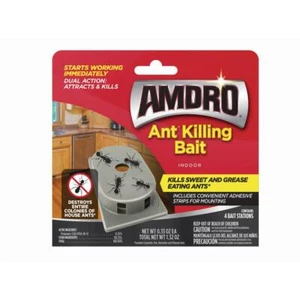 AMDRO Ant Killing Baits (Indoor) "Kills Ants" - 4 Stations - Picture 1 of 4