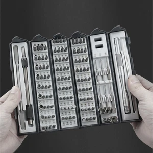 128PCS Premium Magnetic Screwdriver Set Multi-Size Bits Precision HomeCommercial - Picture 1 of 21