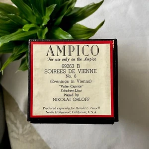 Rollo de piano AMPICO SOIREES DE VIENNE Nº 6 “Valse Caprice” Schubert-Liszt - Imagen 1 de 7