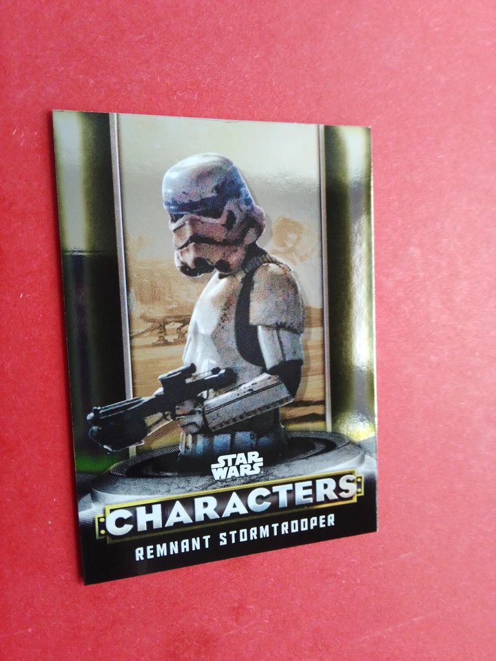Star Wars Topps The Mandalorian Characters card Or Stormtrooper carte C-14 - Photo 1/1