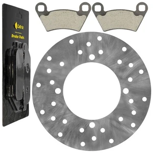Rear Brake Disc Rotor w/ Pads for Polaris Ranger 800 4X4 2010 2011 2012 - 2014 - Picture 1 of 7