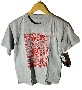 STX Kids' On Field Short-Sleeve Lacrosse T-Shirt, Light Gray - Picture 1 of 7