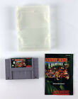 Super Nintendo - Donkey Kong Country - Cartridge &amp; Instructions - TESTED - SNES