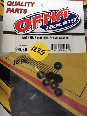 OFNA 94060 Servo Saver Washers: {3x10x1MMx10pc.} - Image 1 of 3