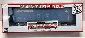 Coche caja puerta enchufe doble ScaleTrains HO Georgia Pacific Evan 8' #11887. ¡Nuevo! - Imagen 1 de 4