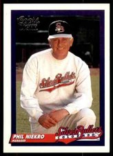1994 COORS BREWING PN1 PHIL NIEKRO COLORADO SILVER BULLETS