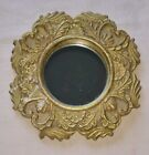 Vintage Small Gold Accent Wall Mirror 6  1/4”